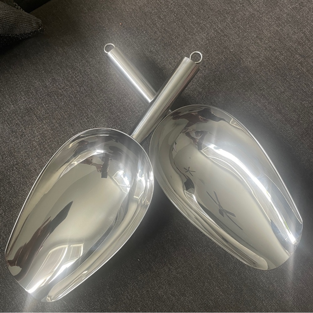 E-far Stainless Steel Scoop Set of 2 (12 Ounce)